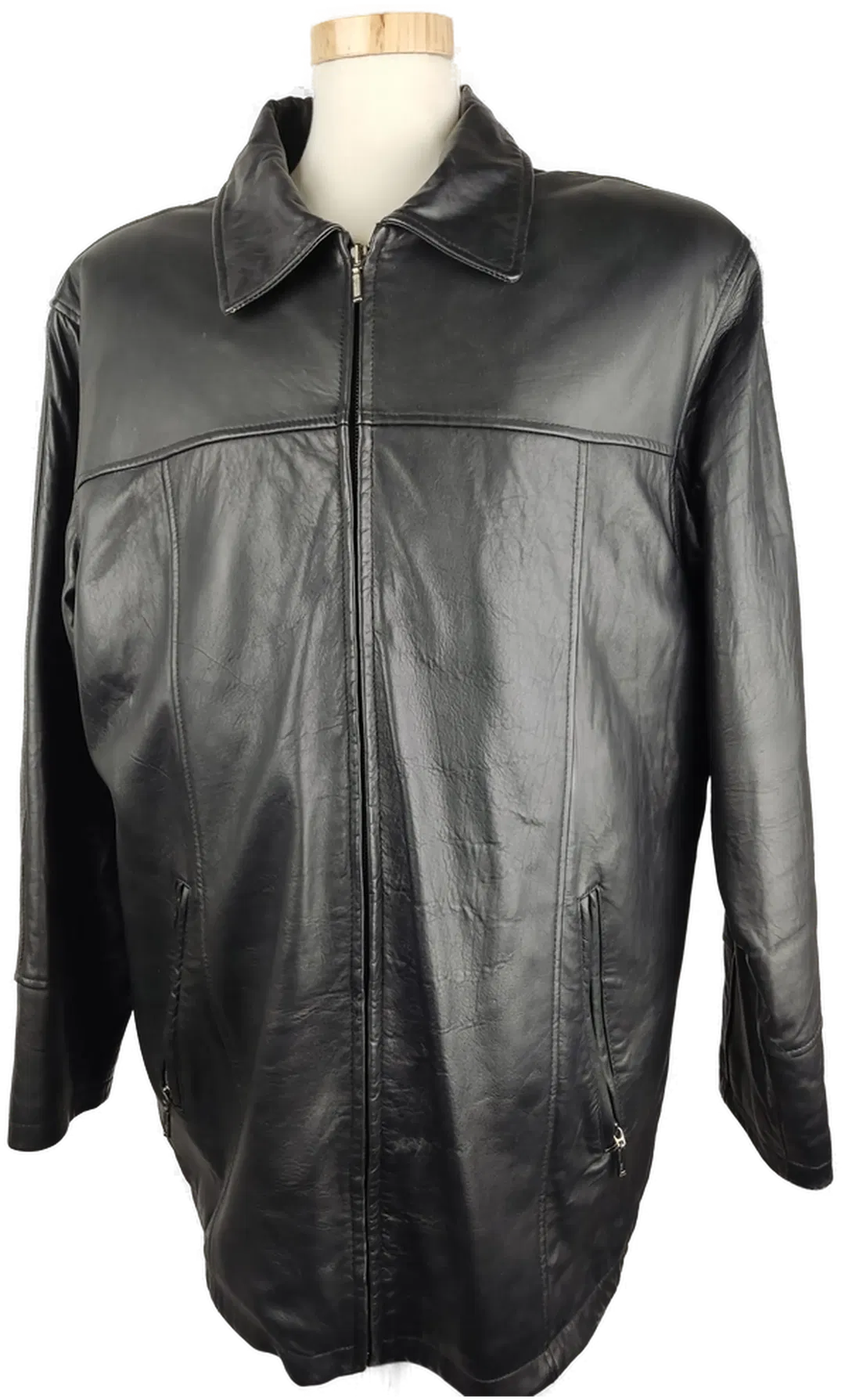 Paolo Contini Herren-Lederjacke schwarz - XL/52 - Bild 1