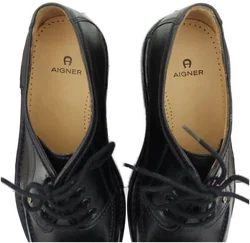 AIGNER Hand Made St. Crispino Herren-Lederschuhe Gr. 41 (Modellnummer 111388) - NEU & UNGETRAGEN (Rarität) Originalkarton – Vorschau 4