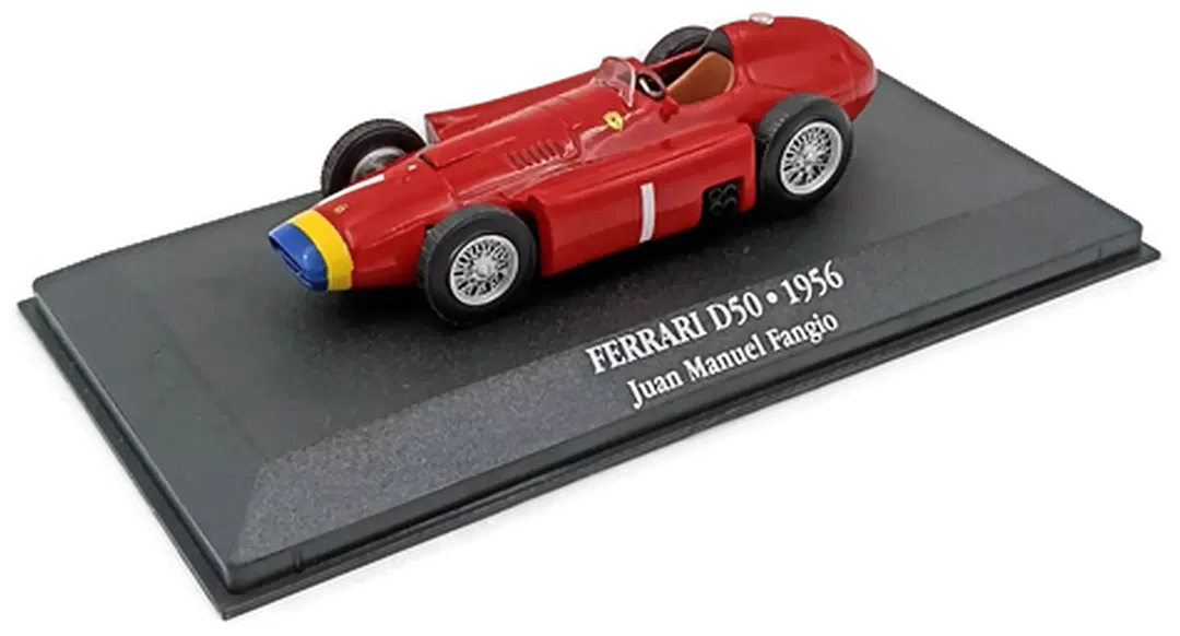 Editions Atlas Ferrari F1 Collections: Modellauto Ferrari D50 - 1956, Maßstab 1:43 - Bild 1