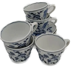 Blue Danube Zwiebelmuster Geschirr Set Vintage - Bild 3