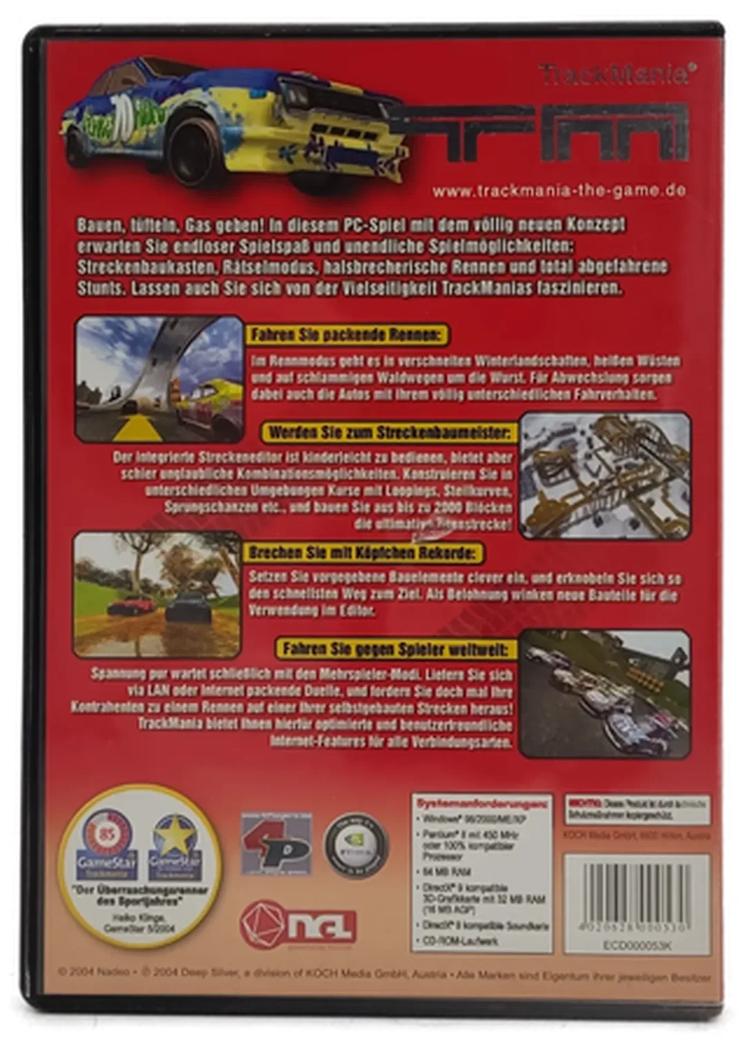 PC Game CD-ROM "TM - Trackmania" – Bild 2