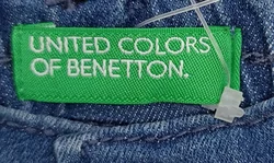 United Colors of Benetton Kinderjeans blau Gr. 104 – Vorschau 3