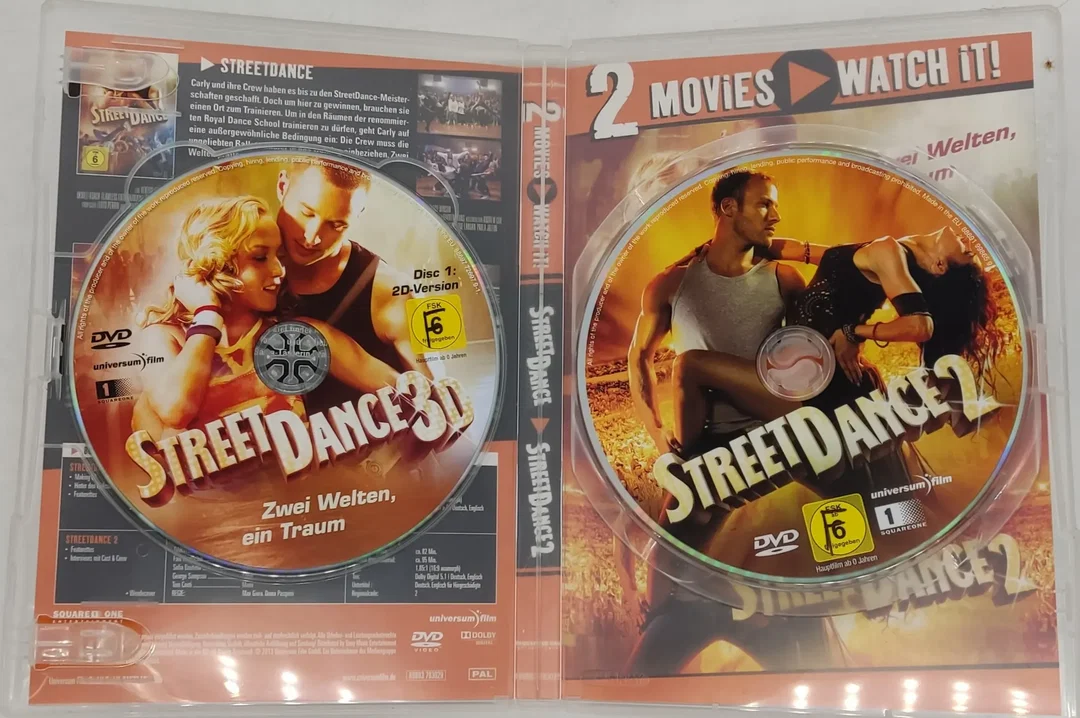 DVD 2 Disc´s Street Dance  und Street Dance 2 – Bild 3