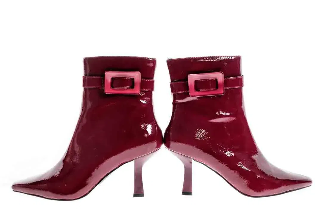 KATE GRAY Damen Stiefeletten in bordeaux, Größe 37 - Bild 1