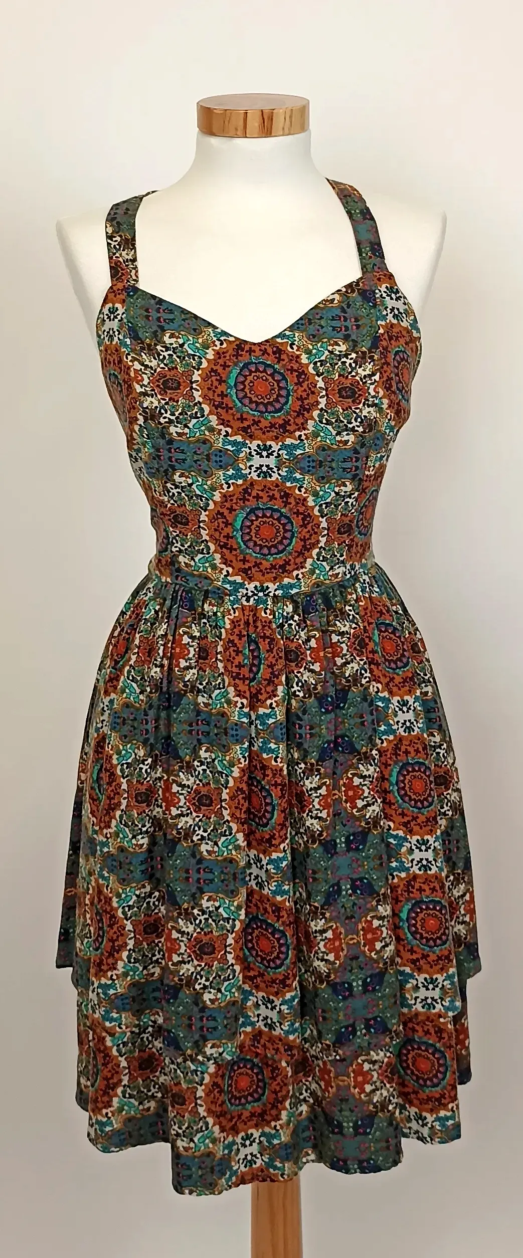 Vero Moda Midikleid gemustert Gr. S - Bild 1