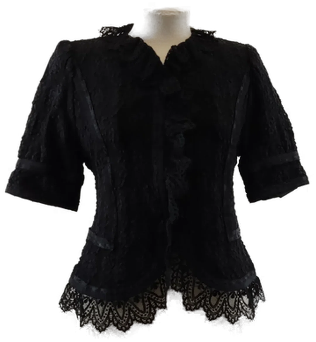 Renzo Bluse mit Spitzen  – Bild 2