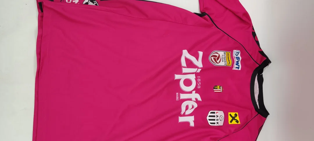Fußballtrikot LASK Linz Nr. 1 Schlager m. Signatur Gr.L - Bild 4