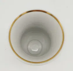 Handbemalte Schaubach Vase mit rotem Drachen – Porzellan, Sehr gut erhalten - Bild 4