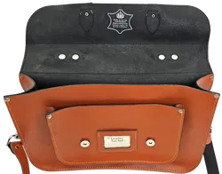 The Leather Satchel Co Aktentasche, braun - Bild 3