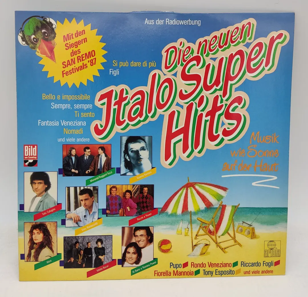 Langspielplatte - Various - Die neuen Italo Super Hits - Bild 2