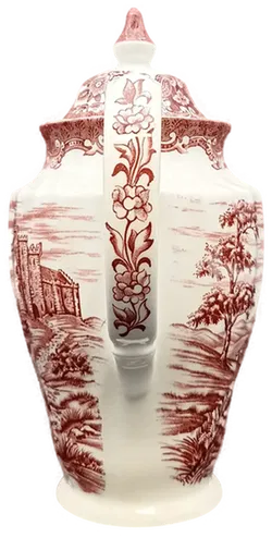  British Anchor Kaffeekanne - Olde Country Castles (rot) - Bild 4