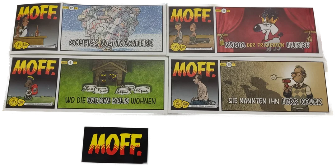 MOFF. Comic-Heft Konvolut 4 Teile Ende 2016, 2017 12 Teile vollzählig in Mappe – Bild 6