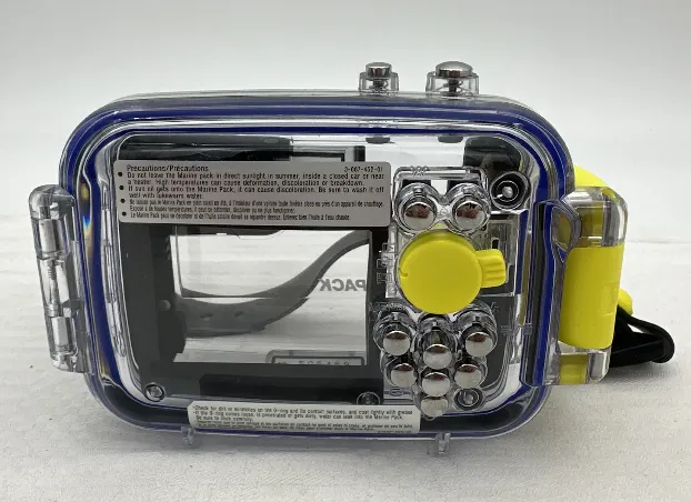 Sony Cyber-shot DSC-T1 Digitalkamera mit original Unterwassergehäuse und Zubehör – Bild 7
