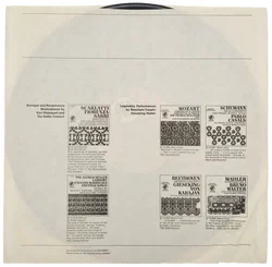 Vinyl LP - Arnold Schoenber, Vaughan Williams, Mitropoulos, The Strings of the New York Philharmonic  - Bild 4