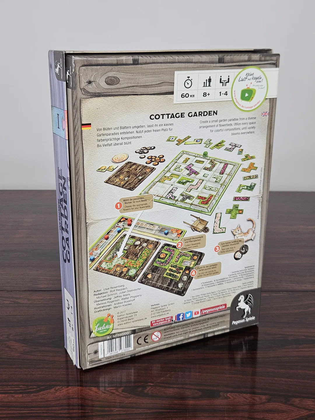 COTTAGE GARDEN - Gesellschaftsspiel - Pegasus Spiele – Bild 2