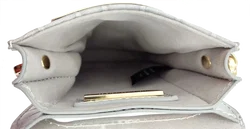 Hallhuber Damen Kroko Handytasche grau - Bild 8