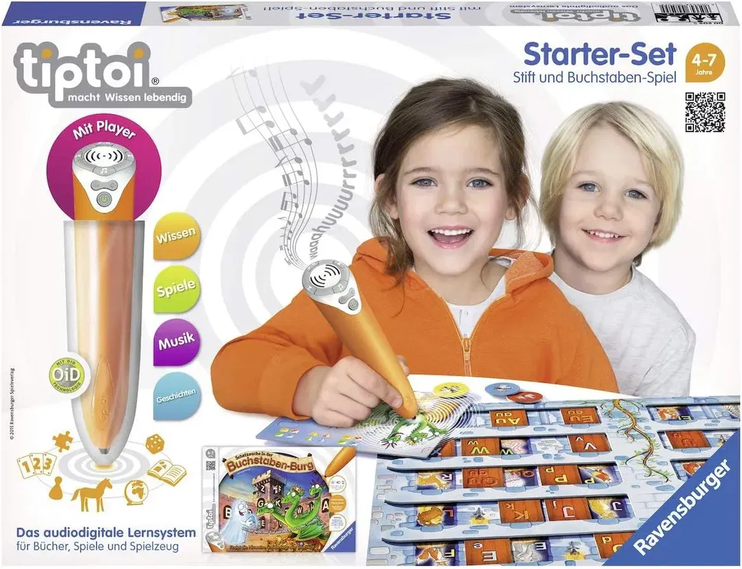 Tiptoi Starter-Set – Stift und Buchstaben-Spiel von Ravensburger   - Bild 4