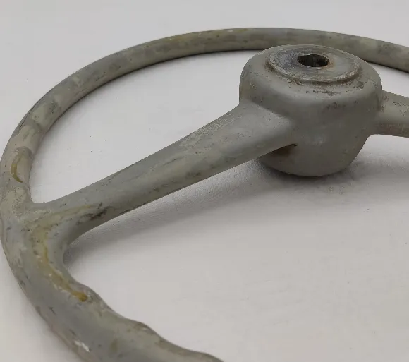Vintage - Autolenkrad Metall  – Bild 4