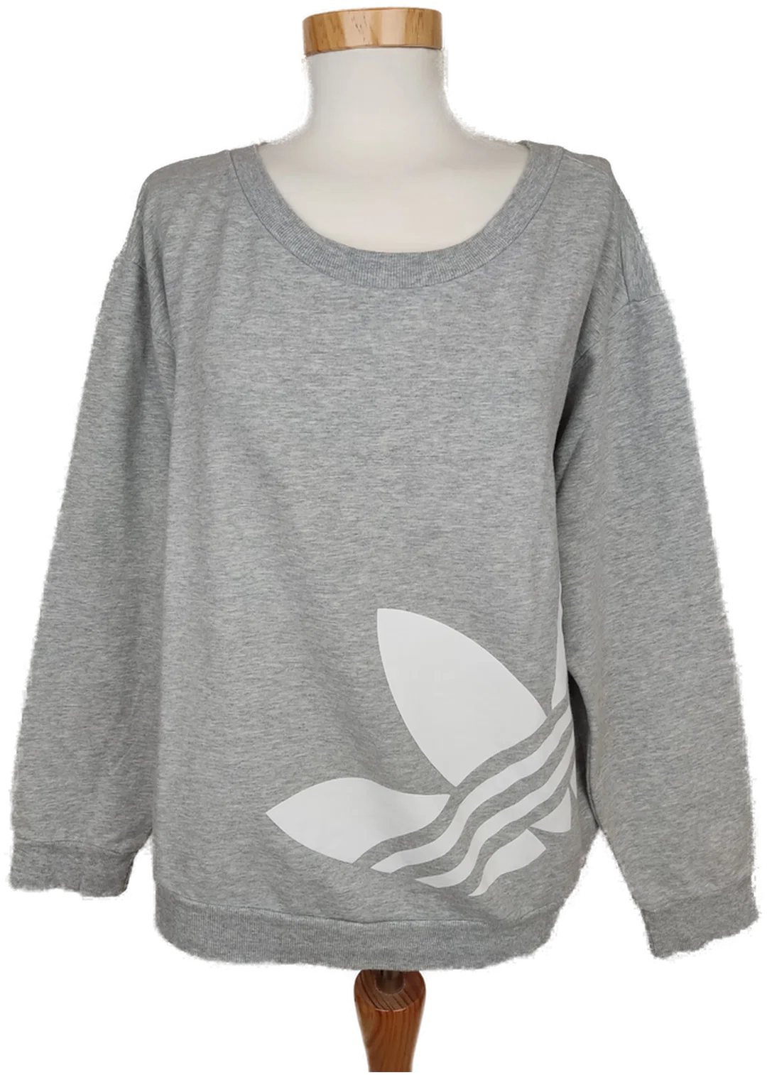 Adidas Damen Pullover grau - M/38 - Bild 1