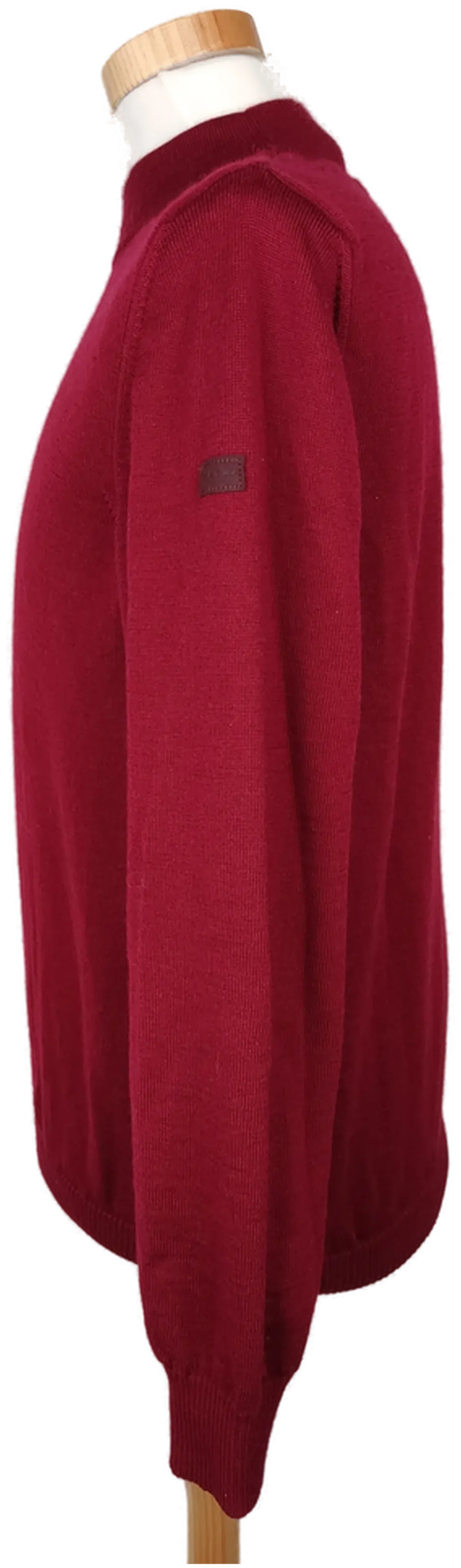 Maerz Herren Pullover weinrot - M/48 – Bild 3