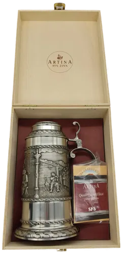 Artina Bierkrug 0,5l Alpenglühen 95% Zinn - Bild 6