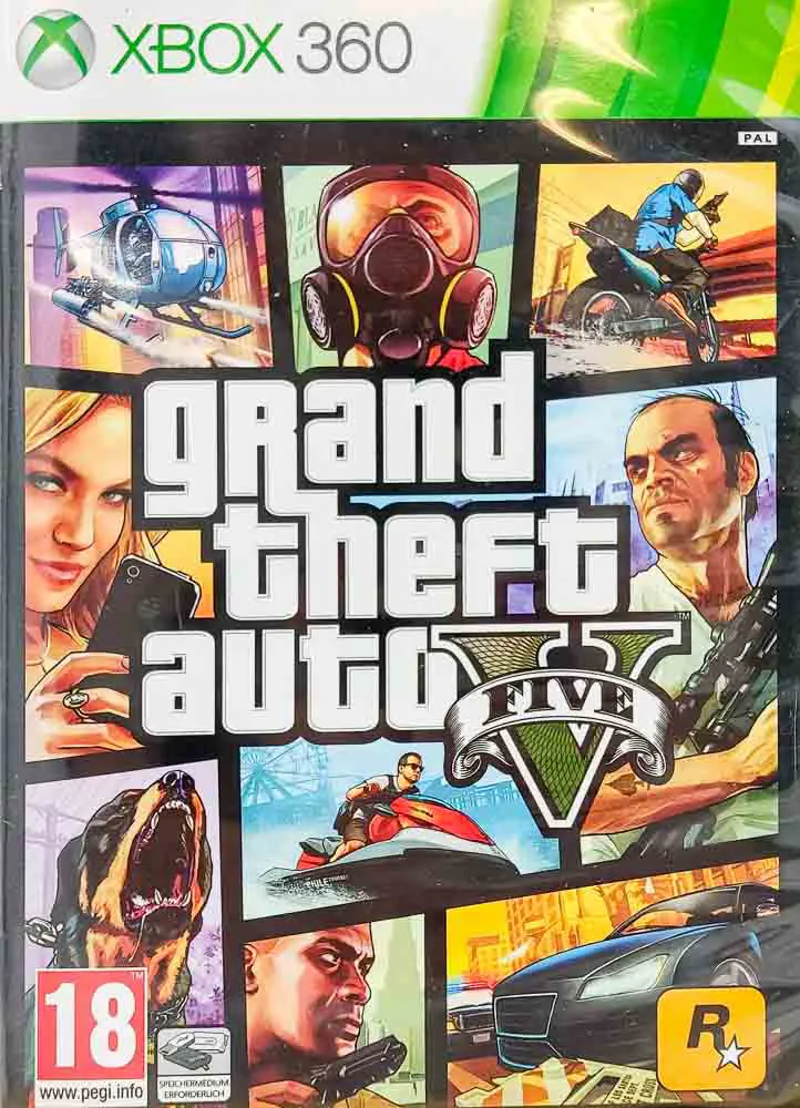 Xbox 360 Grand theft Auto V  - Bild 1