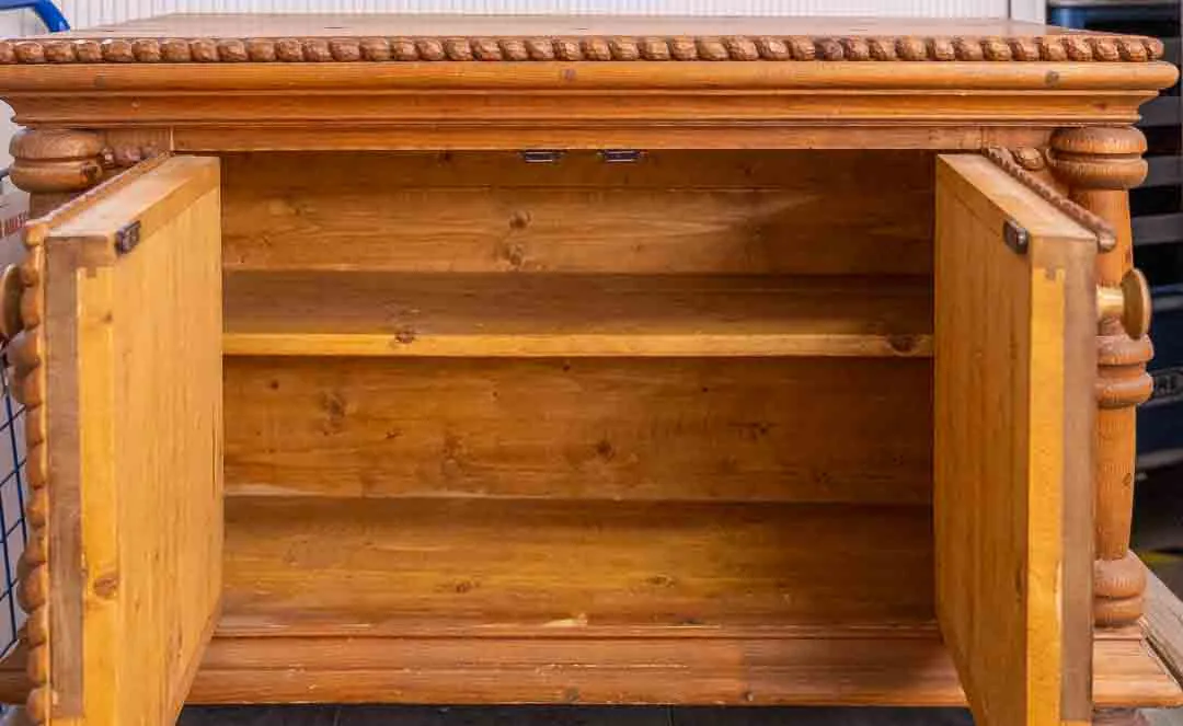 Antike Vollholzkommode Vintage - Charmante Aufbewahrung für Ihr Zuhause – Bild 19