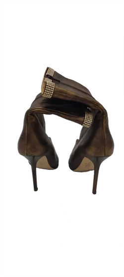 Claudio Astolfi Damen High Heels Stiefeletten, gold/bronze - Gr. 37 – Vorschau 3