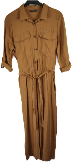 Damenjumpsuit Yessica Unifarben Viskose 44 | Casual-Eleganz - Bild 1