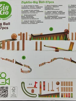 Zig & Go- Big Ball "Action-Reaction" - Gesellschaftsspiele - Djeco – Vorschau 4