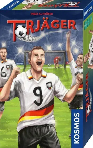 Torjäger – Fußball-Mitbringspiel für 2 Spieler (KOSMOS, 2010) – Taktikspiel - Bild 1