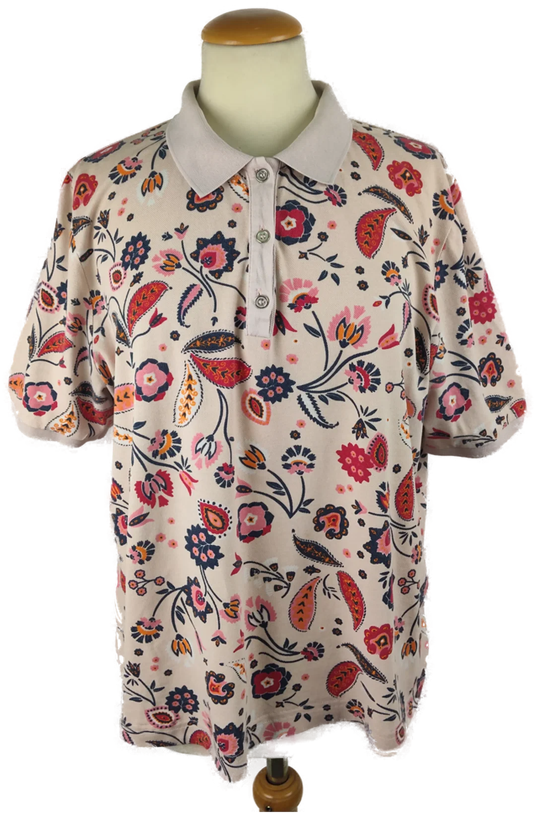 Damen T-Shirt Walbusch Geblümt Gr. 40 | Sommerleicht – Bild 1