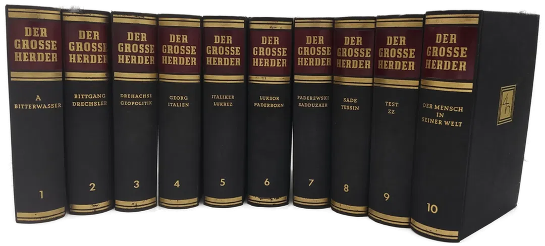 Der Grosse Herder - Nachschlagwerk in 10 Bänden - Bild 1