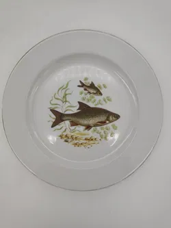 Vintage Fischteller - 6 Stück - Bild 9