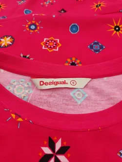 Desigual Damen Kleid rot Gr. S - Bild 2