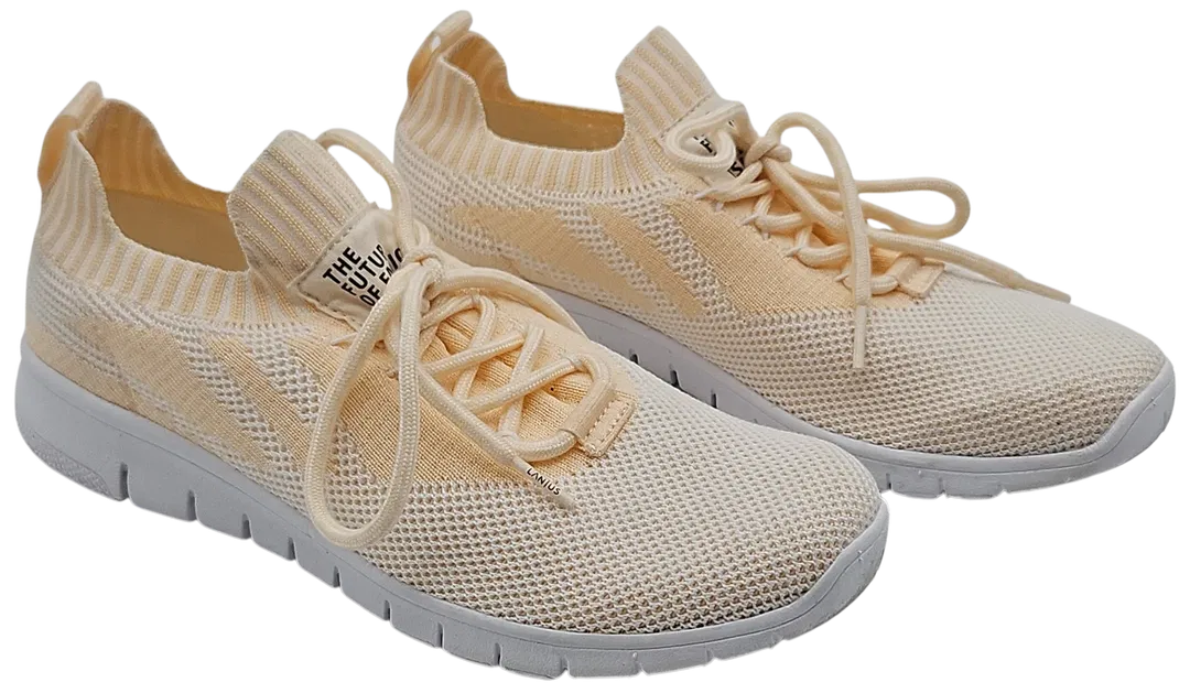 LANIUS TENCEL Damen Sneaker, weiß/beige - Gr. 41 - Bild 4