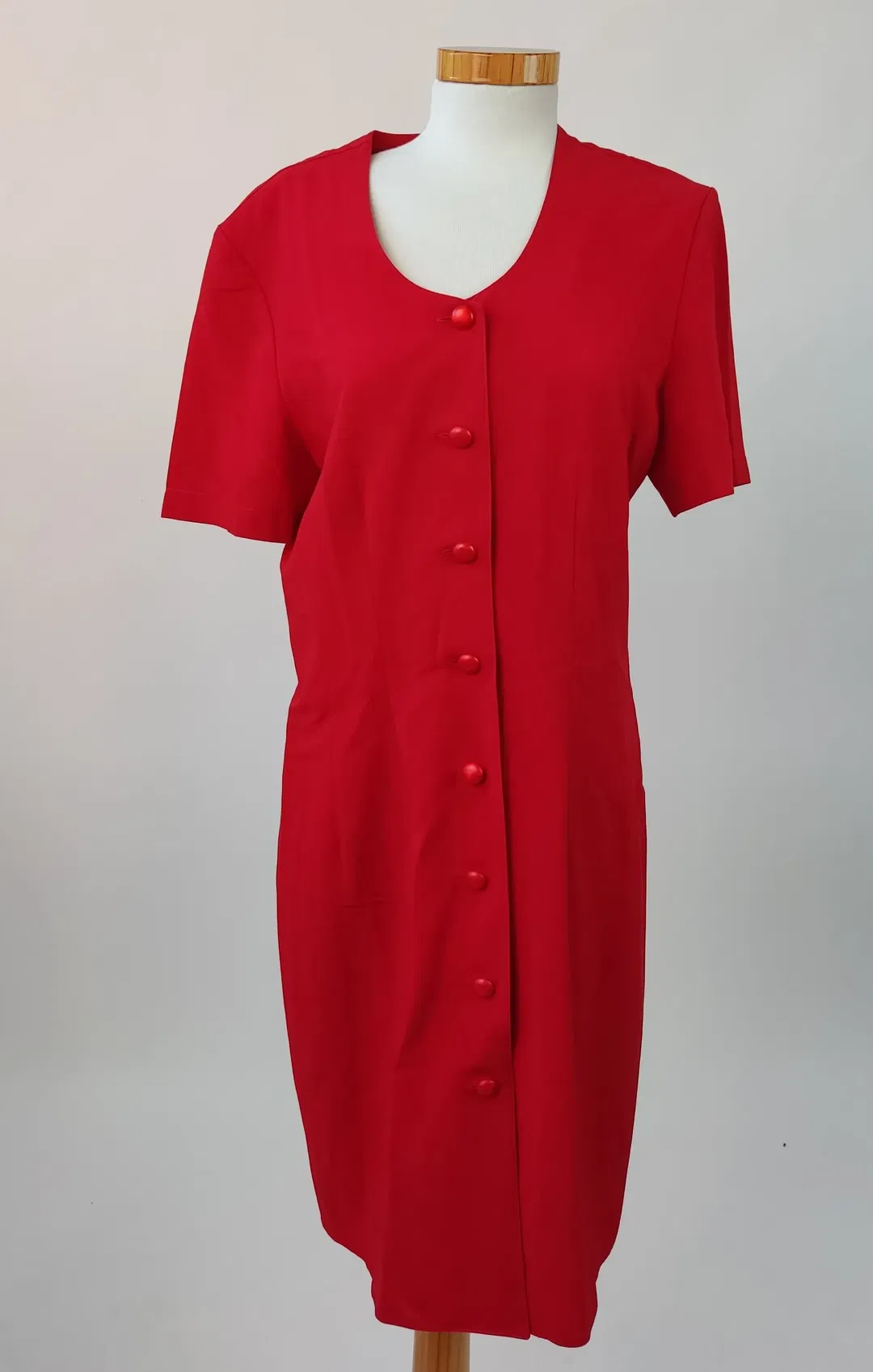 Damenkleid rot -  Gr. 38 - Bild 1