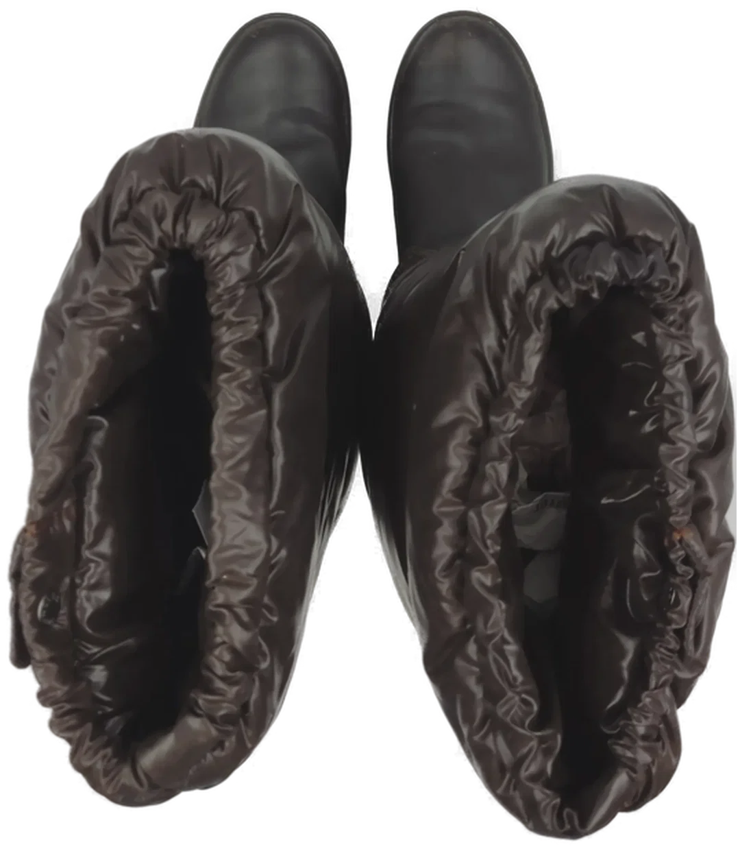 Moncler Damendaunenstiefel braun Gr. 39 – Bild 4