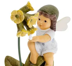 Orginal: Seltene-Nina & Marco Porzellanfigur „Elfe unter Schlüsselblume“ - Bild 5