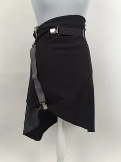 Cape schwarz/grau, Kukla, one size - Bild 5