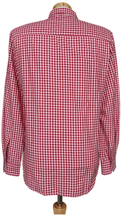 Stockerpoint Herren Hemd, rot/weiß - Gr. M  - Bild 2