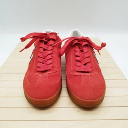 Pollini Sneaker – Rot/Weiß – Größe 38 – Retro-Stil