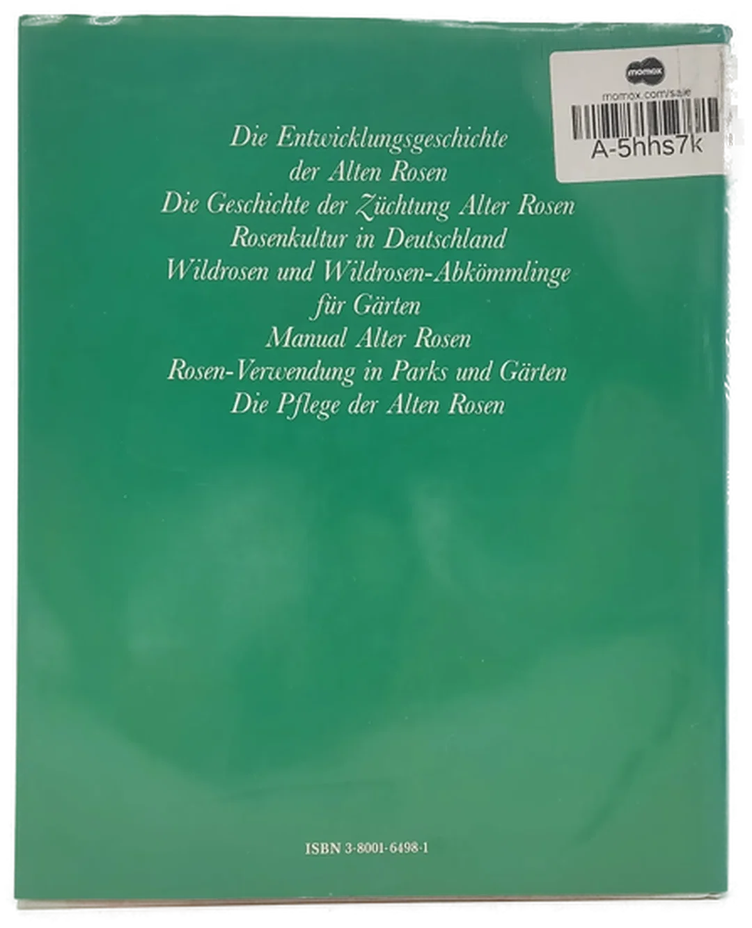 Buch "Alte Rosen und Wildrosen" von Anny Jacob – Bild 2