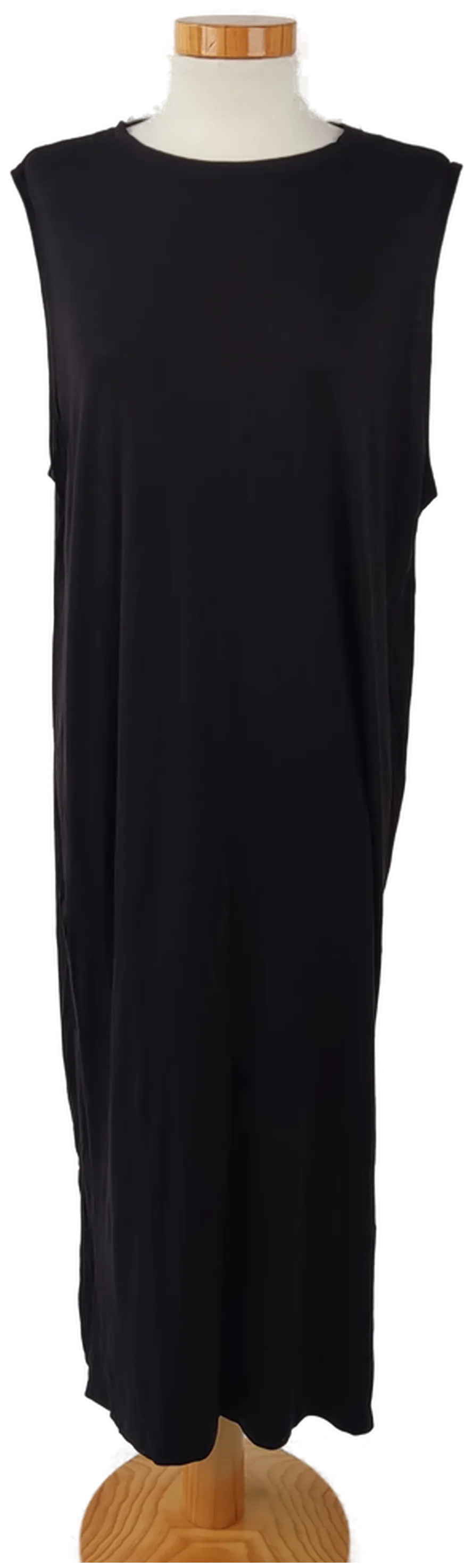 Damen Maxikleid ärmellos schwarz - Gr. 3XL - Bild 4