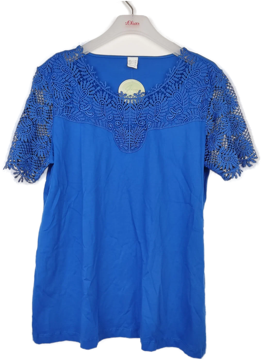 Damen Shirt Sonstige Baumwolle Gr. 44 | Second-Hand-Schatz - Bild 1