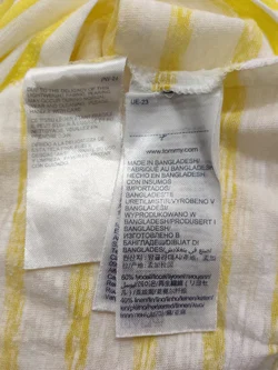 Tommy Hilfiger Shirt Baumwolle Damen Gestreift | Leicht & Lässig - Bild 5