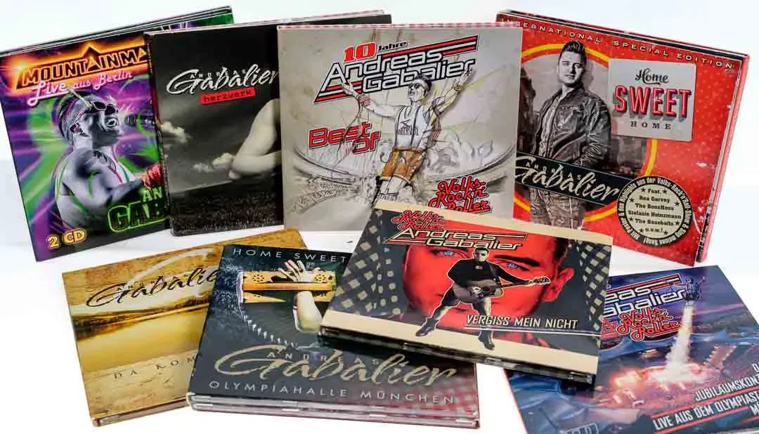 Andreas Gabalier CD Konvolut – 8 Alben Volks-Rock’n’Roller, Live & Best Of auf 12 CDs - Bild 2