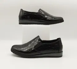 Scandi Damenschuhe Reptil-Look - Gr. 38 - Bild 2