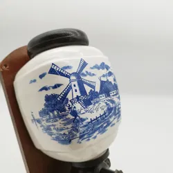 Wandkaffeemühle Keramikbehälter | Vintage-Schatz - Bild 5