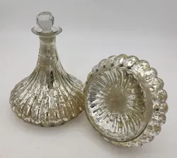 Vintage - Glaskaraffen Set - 2 Stück - Bild 2